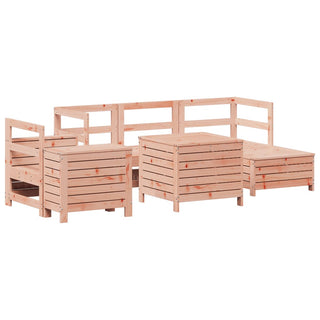 vidaXL 7 Piece Garden Sofa Set Solid Wood Douglas Fir - 3250526 - Sofa In Store