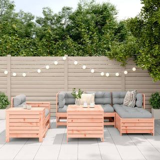 vidaXL 7 Piece Garden Sofa Set Solid Wood Douglas Fir - 3250526 - Sofa In Store