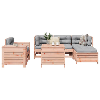 vidaXL 7 Piece Garden Sofa Set Solid Wood Douglas Fir - 3250526 - Sofa In Store