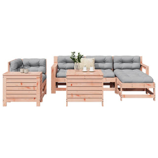 vidaXL 7 Piece Garden Sofa Set Solid Wood Douglas Fir - 3250542 - Sofa In Store
