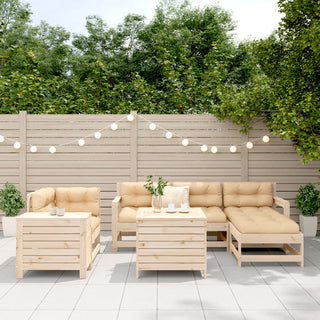 vidaXL 7 Piece Garden Sofa Set Solid Wood Pine - 3250544 - Sofa In Store