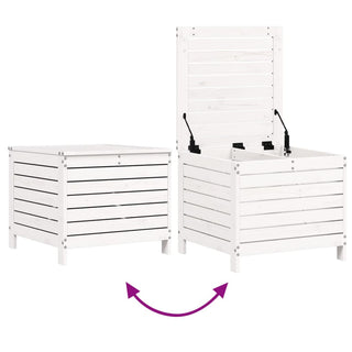 vidaXL 7 Piece Garden Sofa Set White Solid Wood Pine - 3250545 - Sofa In Store