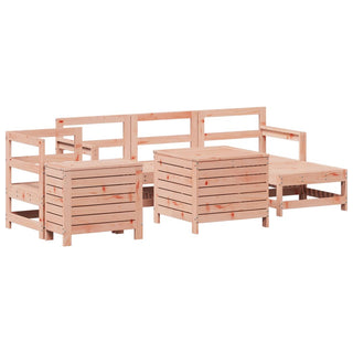 vidaXL 7 Piece Garden Sofa Set Solid Wood Douglas Fir - 3250546 - Sofa In Store