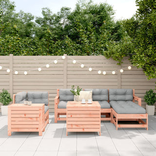 vidaXL 7 Piece Garden Sofa Set Solid Wood Douglas Fir - 3250546 - Sofa In Store