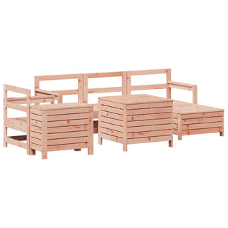 vidaXL 7 Piece Garden Sofa Set Solid Wood Douglas Fir - 3250554 - Sofa In Store