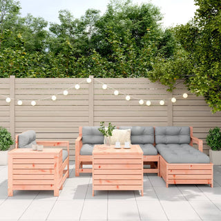 vidaXL 7 Piece Garden Sofa Set Solid Wood Douglas Fir - 3250554 - Sofa In Store