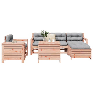 vidaXL 7 Piece Garden Sofa Set Solid Wood Douglas Fir - 3250554 - Sofa In Store