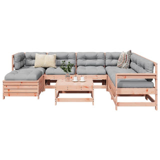 vidaXL 8 Piece Garden Sofa Set Solid Wood Douglas Fir - 3250574 - Sofa In Store