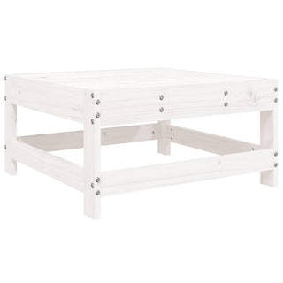 vidaXL 8 Piece Garden Sofa Set White Solid Wood Pine - 3250597 - Sofa In Store