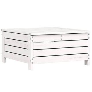 vidaXL 8 Piece Garden Sofa Set White Solid Wood Pine - 3250597 - Sofa In Store