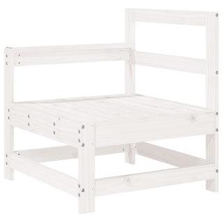 vidaXL 8 Piece Garden Sofa Set White Solid Wood Pine - 3250597 - Sofa In Store