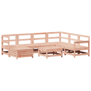 vidaXL 8 Piece Garden Sofa Set Solid Wood Douglas Fir - 3250598 - Sofa In Store