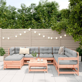 vidaXL 8 Piece Garden Sofa Set Solid Wood Douglas Fir - 3250598 - Sofa In Store