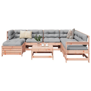 vidaXL 8 Piece Garden Sofa Set Solid Wood Douglas Fir - 3250598 - Sofa In Store