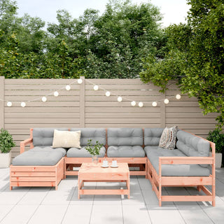 vidaXL 8 Piece Garden Sofa Set Solid Wood Douglas Fir - 3250614 - Sofa In Store