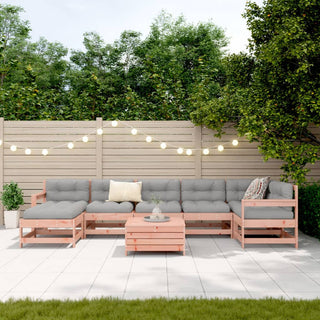 vidaXL 8 Piece Garden Sofa Set Solid Wood Douglas Fir - 3250634 - Sofa In Store