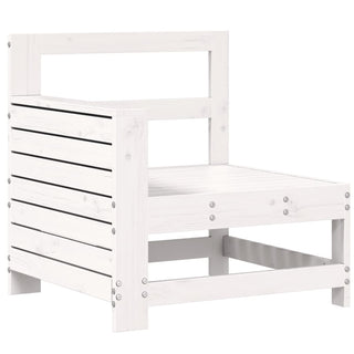 vidaXL 10 Piece Garden Sofa Set White Solid Wood Pine - 3250641 - Sofa In Store