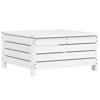 vidaXL 10 Piece Garden Sofa Set White Solid Wood Pine - 3250641 - Sofa In Store