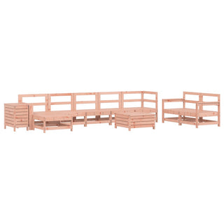 vidaXL 10 Piece Garden Sofa Set Solid Wood Douglas Fir - 3250650 - Sofa In Store