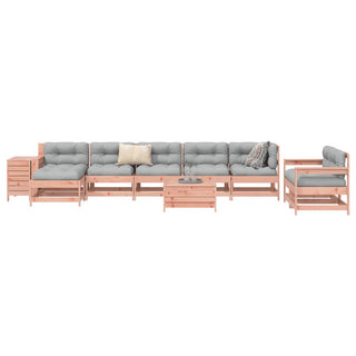 vidaXL 10 Piece Garden Sofa Set Solid Wood Douglas Fir - 3250650 - Sofa In Store