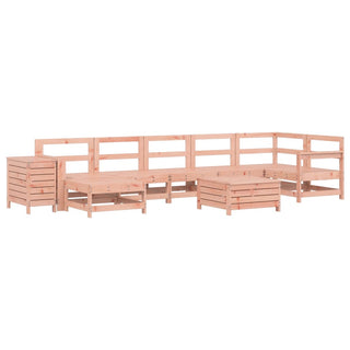 vidaXL 9 Piece Garden Sofa Set Solid Wood Douglas Fir - 3250658 - Sofa In Store