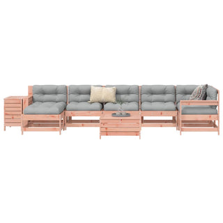 vidaXL 9 Piece Garden Sofa Set Solid Wood Douglas Fir - 3250658 - Sofa In Store