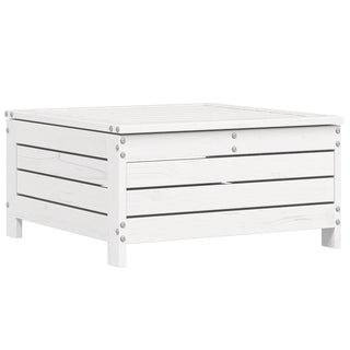 vidaXL 10 Piece Garden Sofa Set White Solid Wood Pine - 3250661 - Sofa In Store