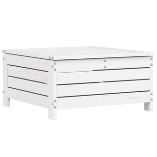vidaXL 10 Piece Garden Sofa Set White Solid Wood Pine - 3250665 - Sofa In Store