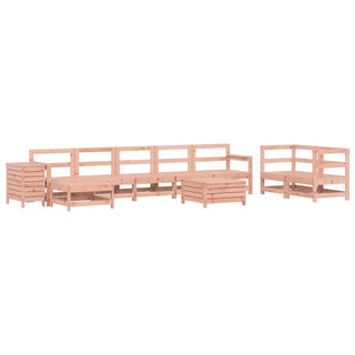 vidaXL 10 Piece Garden Sofa Set Solid Wood Douglas Fir - 3250670 - Sofa In Store