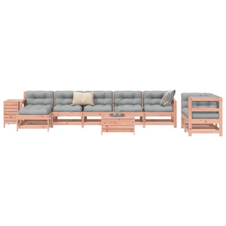 vidaXL 10 Piece Garden Sofa Set Solid Wood Douglas Fir - 3250670 - Sofa In Store