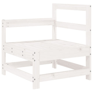 vidaXL 10 Piece Garden Sofa Set White Solid Wood Pine - 3250677 - Sofa In Store