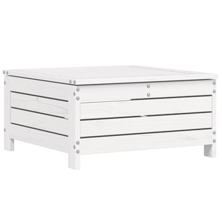 vidaXL 10 Piece Garden Sofa Set White Solid Wood Pine - 3250677 - Sofa In Store