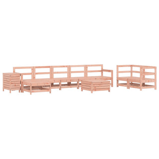 vidaXL 10 Piece Garden Sofa Set Solid Wood Douglas Fir - 3250682 - Sofa In Store