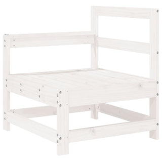vidaXL 10 Piece Garden Sofa Set White Solid Wood Pine - 3250685 - Sofa In Store