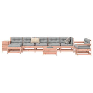 vidaXL 10 Piece Garden Sofa Set Solid Wood Douglas Fir - 3250686 - Sofa In Store
