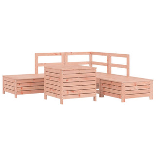 vidaXL 6 Piece Garden Sofa Set Solid Wood Douglas Fir - 3250706 - Sofa In Store