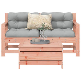 vidaXL 3 Piece Garden Sofa Set Solid Wood Douglas Fir - 3250762 - Sofa In Store