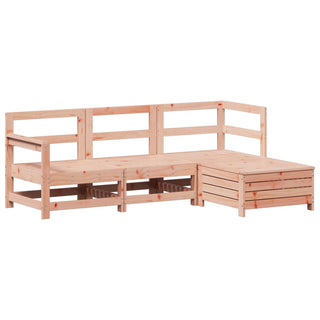 vidaXL 4 Piece Garden Sofa Set Solid Wood Douglas Fir - 3250778 - Sofa In Store
