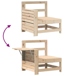 vidaXL 5 Piece Garden Sofa Set Solid Wood Pine - 3250812 - Sofa In Store