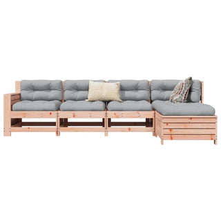 vidaXL 5 Piece Garden Sofa Set Solid Wood Douglas Fir - 3250830 - Sofa In Store