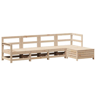 vidaXL 5 Piece Garden Sofa Set Solid Wood Pine - 3250844 - Sofa In Store