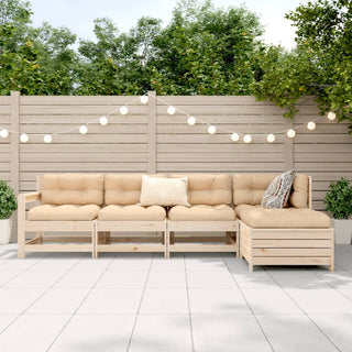 vidaXL 5 Piece Garden Sofa Set Solid Wood Pine - 3250844 - Sofa In Store