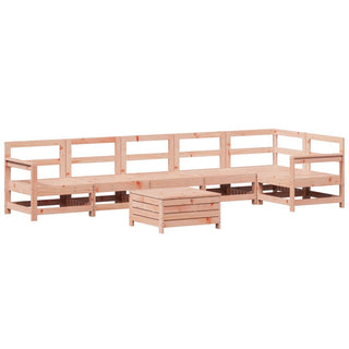 vidaXL 7 Piece Garden Sofa Set Solid Wood Douglas Fir - 3250906 - Sofa In Store