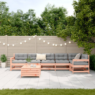 vidaXL 7 Piece Garden Sofa Set Solid Wood Douglas Fir - 3250906 - Sofa In Store