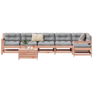 vidaXL 7 Piece Garden Sofa Set Solid Wood Douglas Fir - 3250906 - Sofa In Store