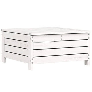 vidaXL 7 Piece Garden Sofa Set White Solid Wood Pine - 3250909 - Sofa In Store