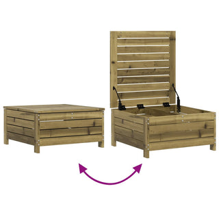 vidaXL 7 Piece Garden Sofa Set Impregnated Wood Pine - 3250911 - Sofa In Store
