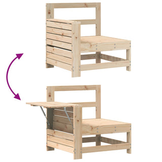 vidaXL 7 Piece Garden Sofa Set Solid Wood Pine - 3250916 - Sofa In Store
