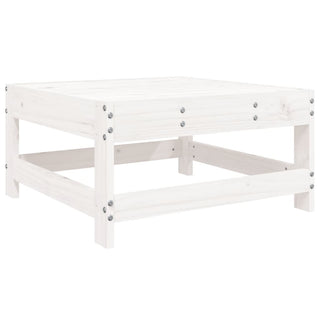 vidaXL 7 Piece Garden Sofa Set White Solid Wood Pine - 3250917 - Sofa In Store