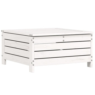vidaXL 6 Piece Garden Sofa Set White Solid Wood Pine - 3250925 - Sofa In Store
